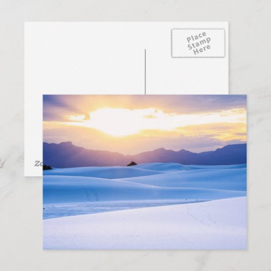 White Sands National Monument 3 Briefkaart (Voorkant / Achterkant)