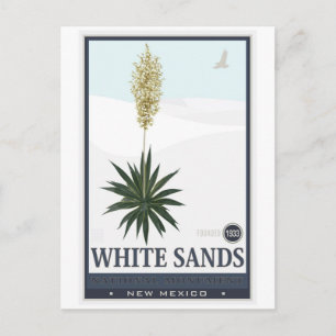 White Sands National Monument 3 Briefkaart
