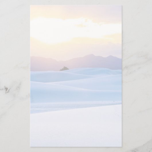 White Sands National Monument 3 Briefpapier (Voorkant)