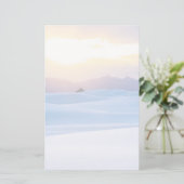 White Sands National Monument 3 Briefpapier (Staand voorkant)