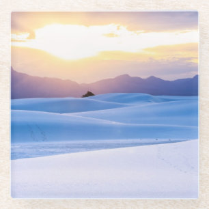White Sands National Monument 3 Glazen Onderzetter