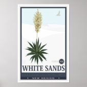 White Sands National Monument 3 Poster (Voorkant)