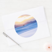 White Sands National Monument 3 Ronde Sticker (Envelop)