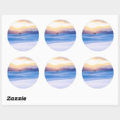 White Sands National Monument 3 Ronde Sticker (Vel)