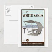 White Sands National Monument 4 Briefkaart (Voorkant / Achterkant)