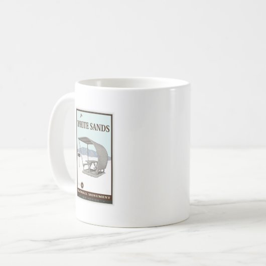 White Sands National Monument 4 Koffiemok (Voorkant links)