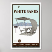 White Sands National Monument 4 Poster (Voorkant)