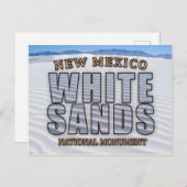 White Sands National Monument Briefkaart (Voorkant / Achterkant)