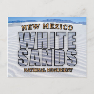 White Sands National Monument Briefkaart