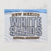 White Sands National Monument Briefkaart (Voorkant)