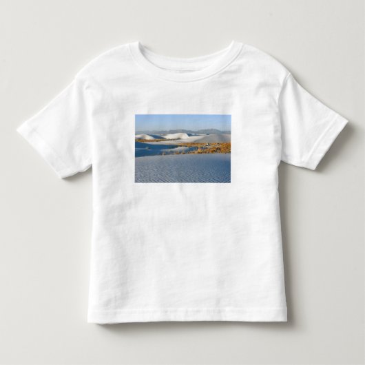 White Sands National Monument, dwarse duinen Kinder Shirts (Voorkant)