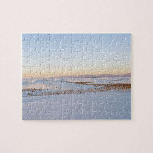 White Sands National Monument, dwarse duinen Legpuzzel (Horizontaal)