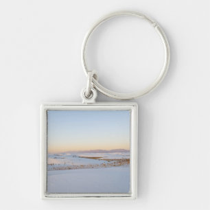 White Sands National Monument, dwarse duinen Sleutelhanger