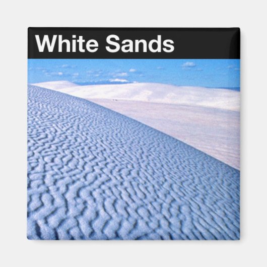 White Sands National Monument Magneet (Voorkant)