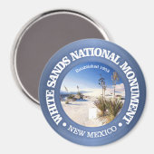 White Sands National Monument Magneet (Voorkant / Achterkant)