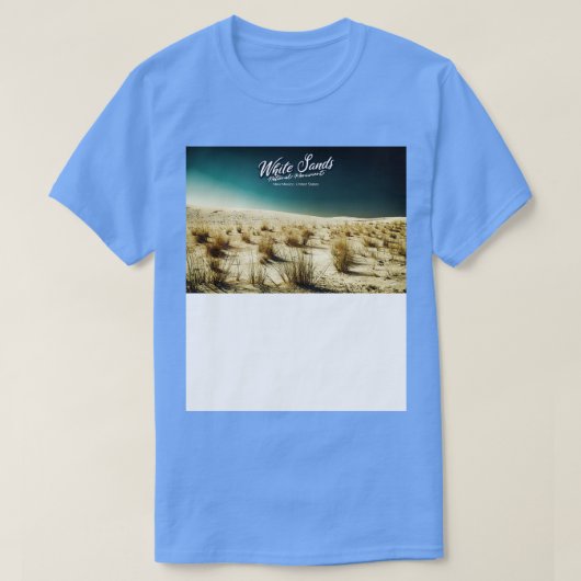 White Sands National Monument New Mexico T-shirt (Design voorkant)