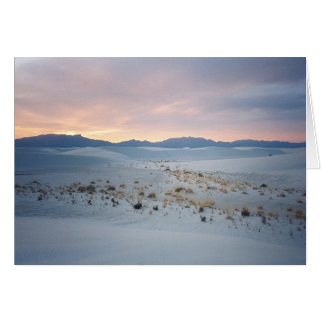White Sands National Monument - Sunset (Voorkant Horizontaal)