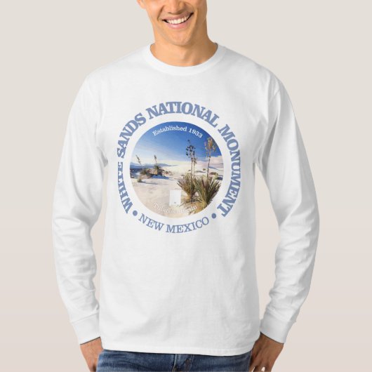 White Sands National Monument T-shirt (Voorkant)