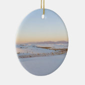 White Sands National Monument (Transverse Dunes) Keramisch Ornament (Rechts)