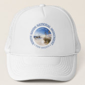 White Sands National Monument Trucker Pet (Voorkant)