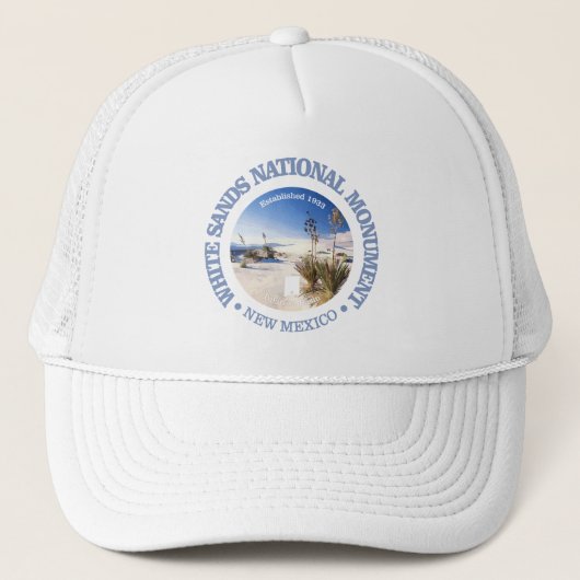 White Sands National Monument Trucker Pet (Voorkant)