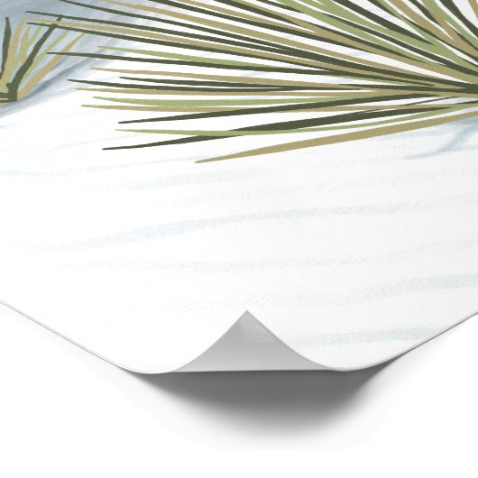 White Sands National Park Art Poster (Hoek)