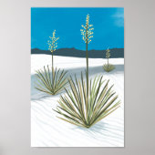 White Sands National Park Art Poster (Voorkant)