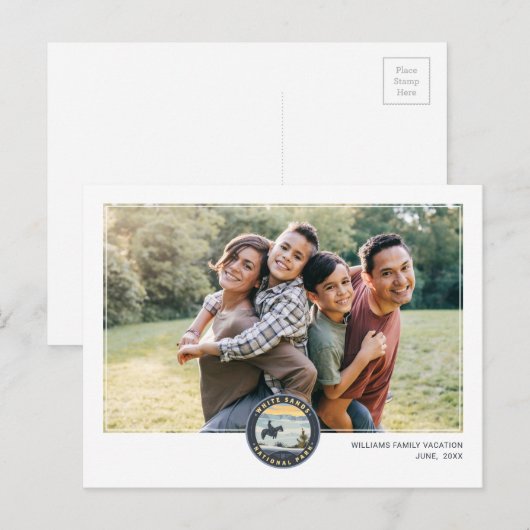 White Sands National Park Briefkaart (Voorkant / Achterkant)