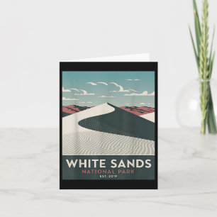 White Sands National Park Camping Wandelen M Kaart