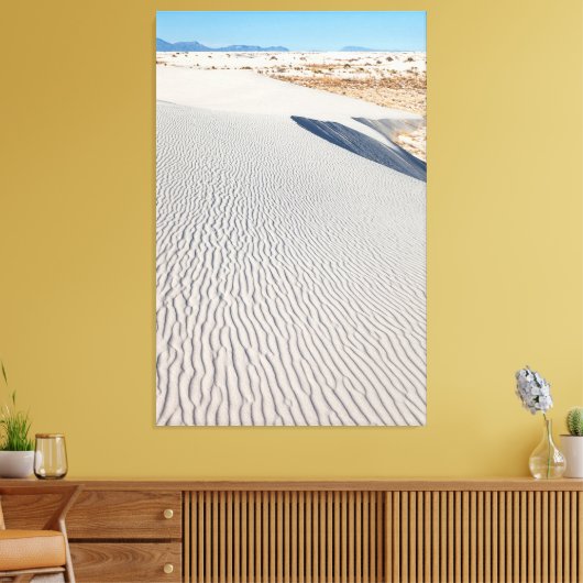 White Sands National Park Canvas Afdruk (Insitu (Woonkamer))