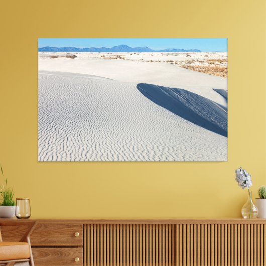 White Sands National Park Canvas Afdruk (Insitu (Woonkamer))