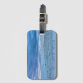 White Sands National Park Cloudy Sunrise Bagagelabel (Voorkant (verticaal))