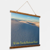 White Sands National Park Hangend Wandkleed (Gebogen)