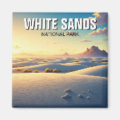 White Sands National Park Magneet (Voorkant)