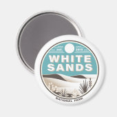 White Sands National Park Magneet (Voorkant / Achterkant)