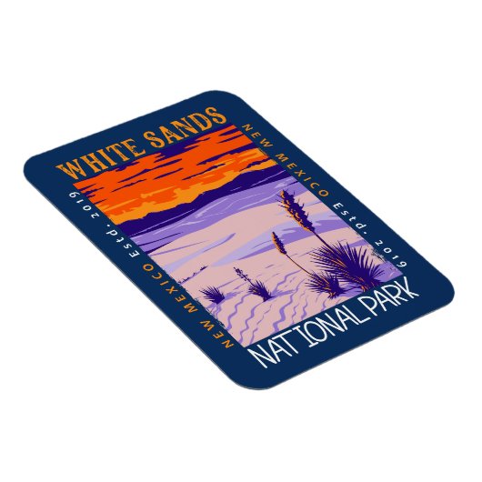 White Sands National Park  Magneet (Rechterzijde)