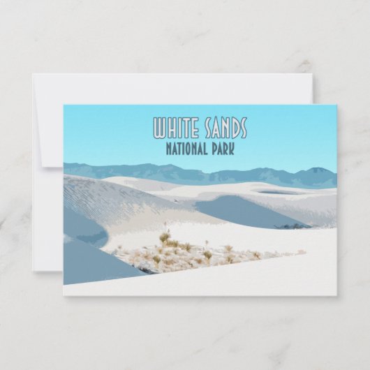 White Sands National Park New Mexico (Voorkant)