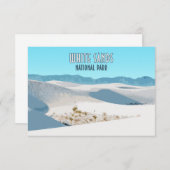 White Sands National Park New Mexico (Voorkant / Achterkant)