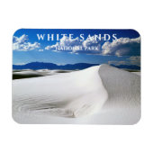White Sands National Park, New Mexico ansichtkaart Magneet (Horizontaal)