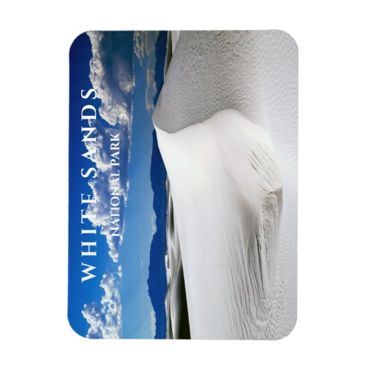White Sands National Park, New Mexico ansichtkaart Magneet (Verticaal)