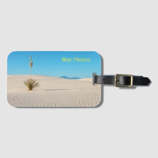 White Sands National Park New Mexico Bagagelabel (Voorkant (horizontaal))