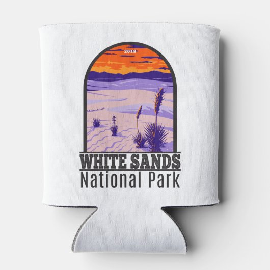 White Sands National Park New Mexico Blikjeskoeler (Achterkant)