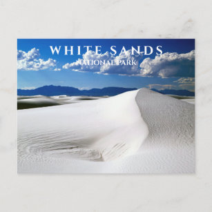 White Sands National Park, New Mexico Briefkaart