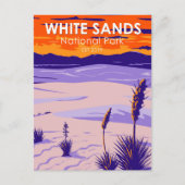 White Sands National Park New Mexico  Briefkaart (Voorkant)