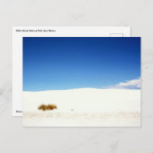 White Sands National Park, New Mexico Briefkaart (Voorkant / Achterkant)