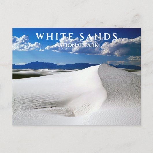 White Sands National Park, New Mexico Briefkaart (Voorkant)
