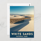 White Sands National Park New Mexico Briefkaart (Voorkant / Achterkant)