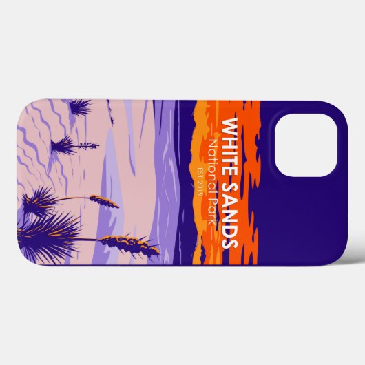 White Sands National Park New Mexico  Case-Mate iPhone Case (Achterkant (horizontaal))