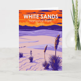White Sands National Park New Mexico  Kaart