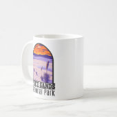 White Sands National Park New Mexico  Koffiemok (Voorkant links)